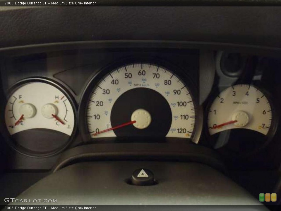 Medium Slate Gray Interior Gauges for the 2005 Dodge Durango ST #47448556