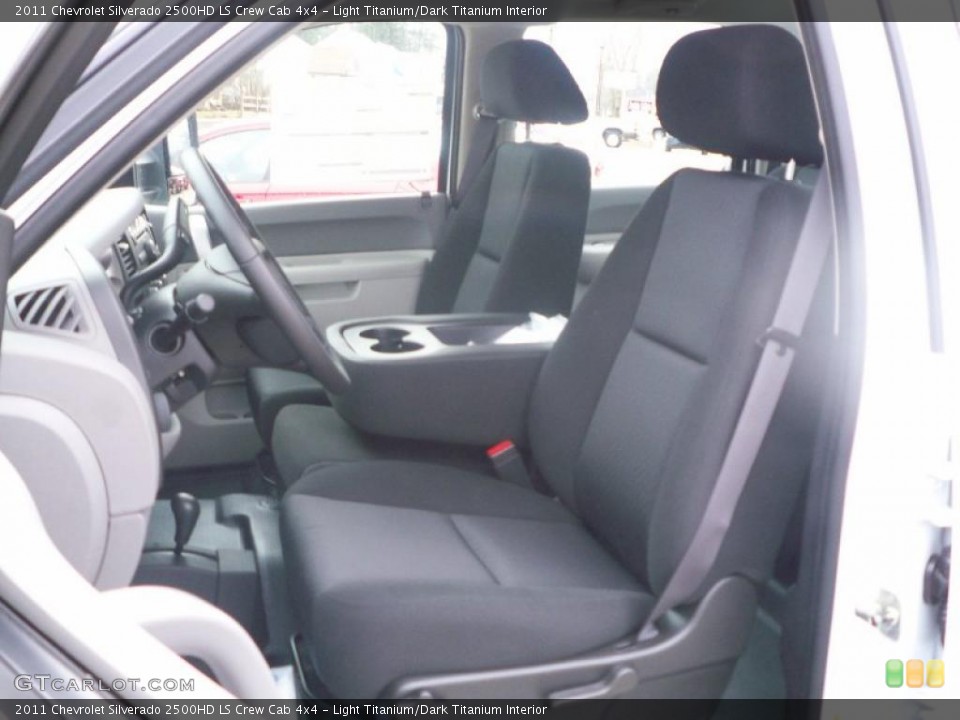 Light Titanium/Dark Titanium Interior Photo for the 2011 Chevrolet Silverado 2500HD LS Crew Cab 4x4 #47451406