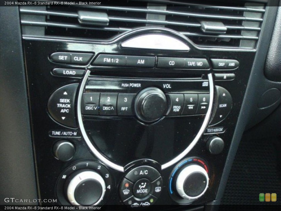 Black Interior Controls for the 2004 Mazda RX-8  #47451877