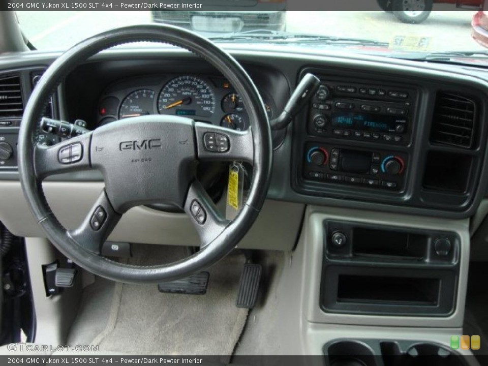 Pewter/Dark Pewter Interior Dashboard for the 2004 GMC Yukon XL 1500 SLT 4x4 #47452462