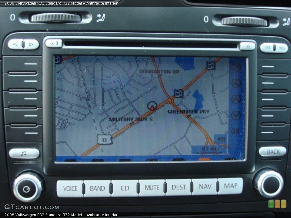 Anthracite Interior Navigation for the 2008 Volkswagen R32  #47453218