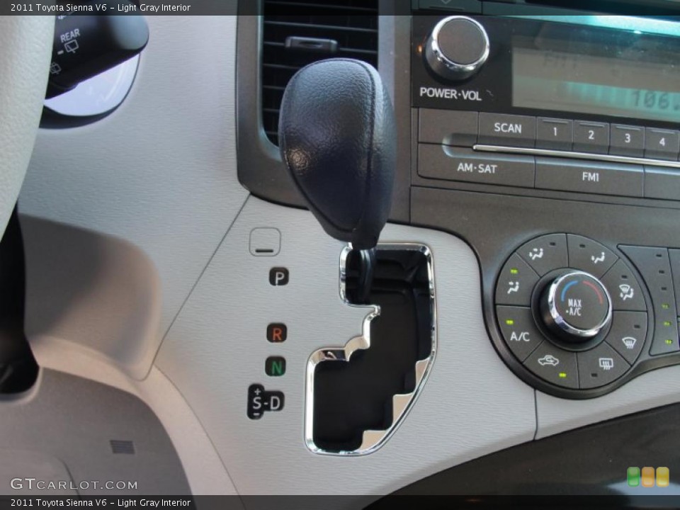 Light Gray Interior Transmission for the 2011 Toyota Sienna V6 #47453419