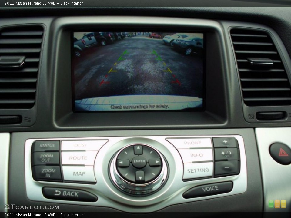 Black Interior Controls for the 2011 Nissan Murano LE AWD #47455504