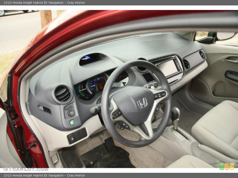 Gray Interior Steering Wheel for the 2010 Honda Insight Hybrid EX Navigation #47457721