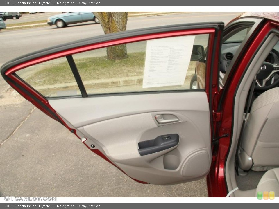 Gray Interior Door Panel for the 2010 Honda Insight Hybrid EX Navigation #47457748