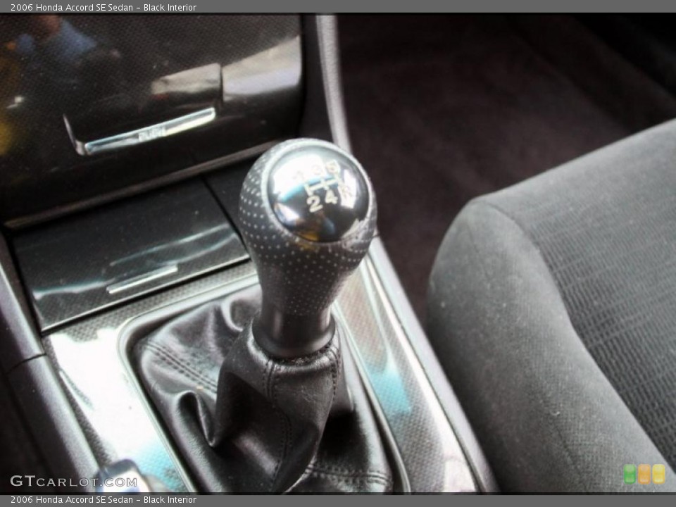 Black Interior Transmission for the 2006 Honda Accord SE Sedan #47458678