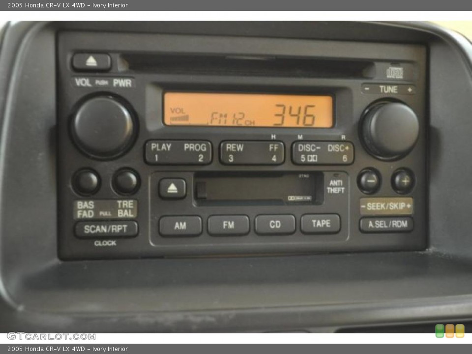 Ivory Interior Controls for the 2005 Honda CR-V LX 4WD #47462638