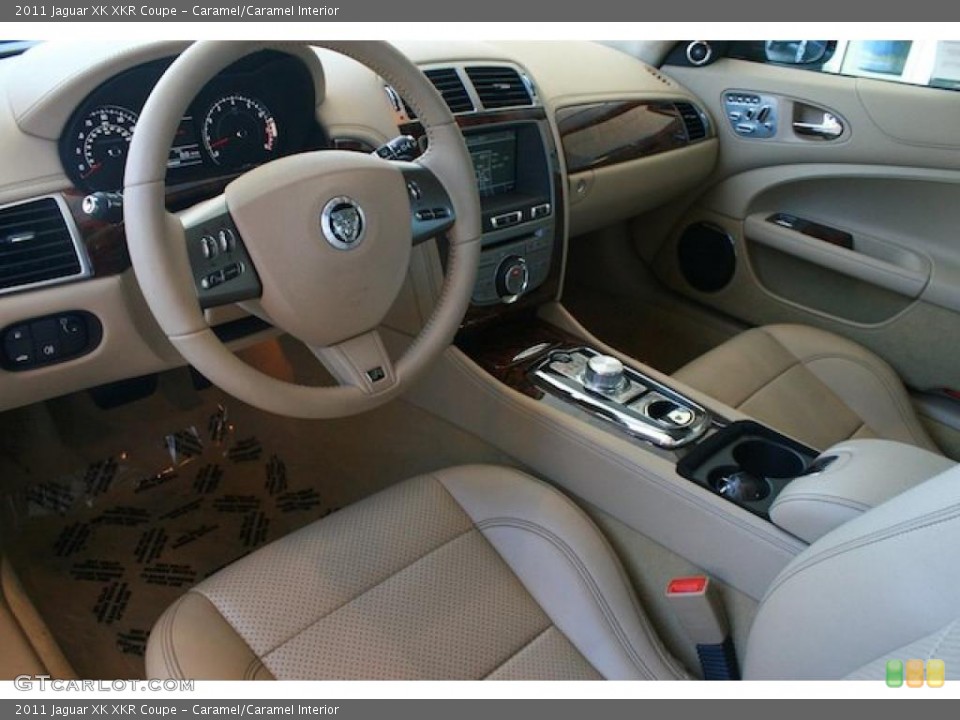 Caramel/Caramel Interior Photo for the 2011 Jaguar XK XKR Coupe #47463841