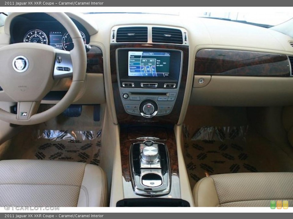 Caramel/Caramel Interior Dashboard for the 2011 Jaguar XK XKR Coupe #47463877