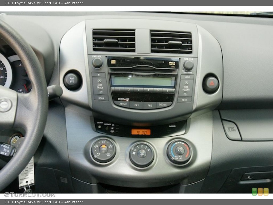 Ash Interior Controls for the 2011 Toyota RAV4 V6 Sport 4WD #47466001