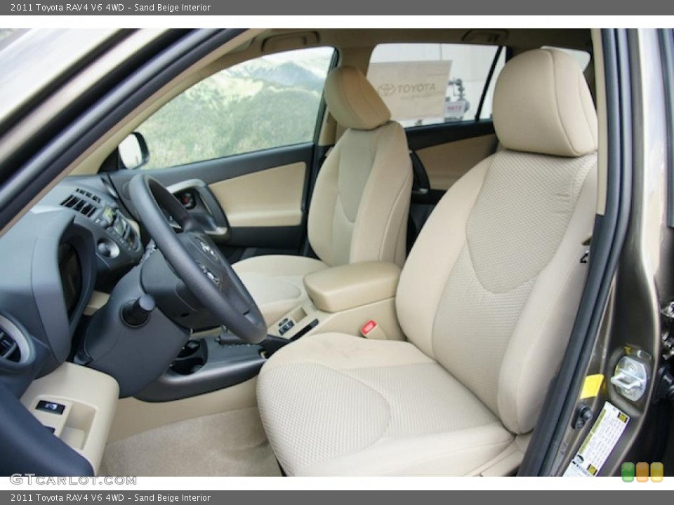 Sand Beige Interior Photo for the 2011 Toyota RAV4 V6 4WD #47466088