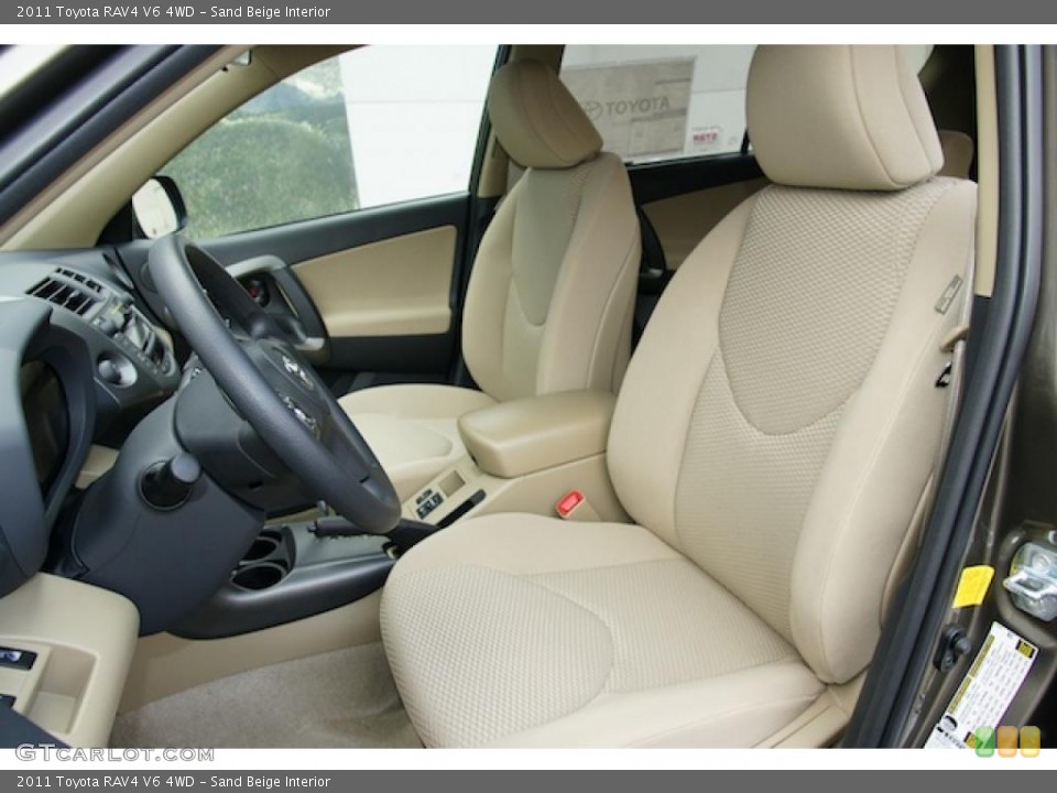 Sand Beige Interior Photo for the 2011 Toyota RAV4 V6 4WD #47466421