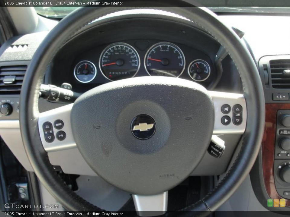 Medium Gray Interior Steering Wheel for the 2005 Chevrolet Uplander LT Braun Entervan #47468638