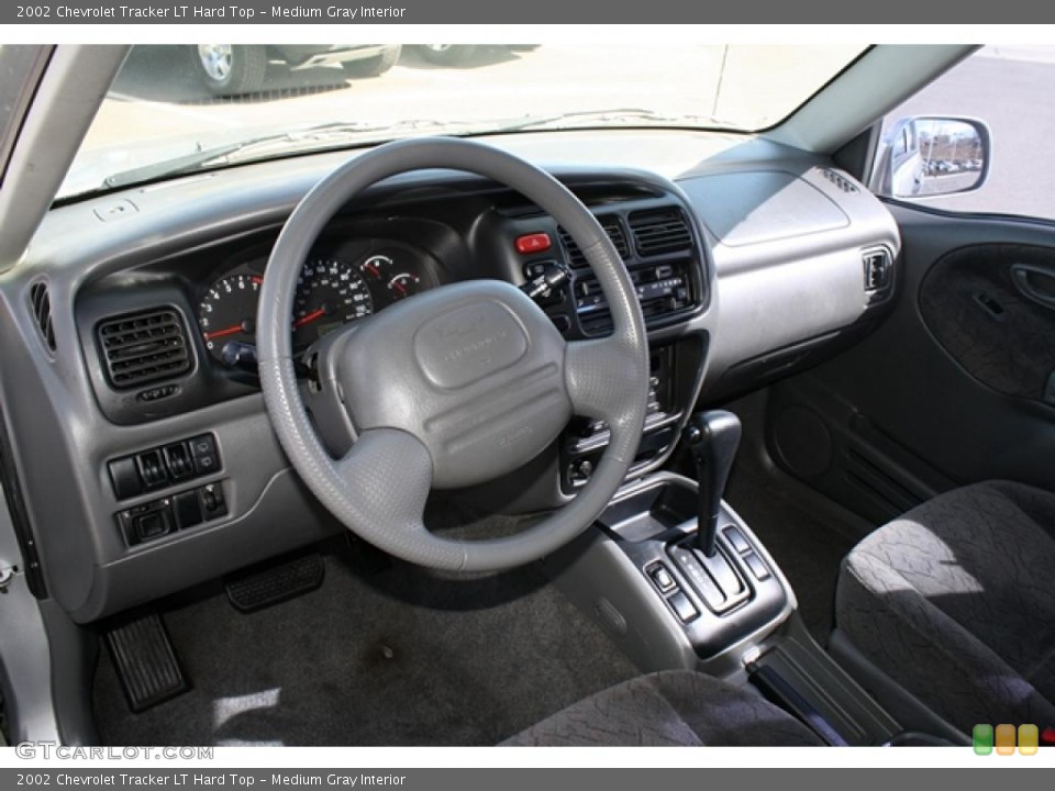 Medium Gray Interior Prime Interior for the 2002 Chevrolet Tracker LT Hard Top #47469217