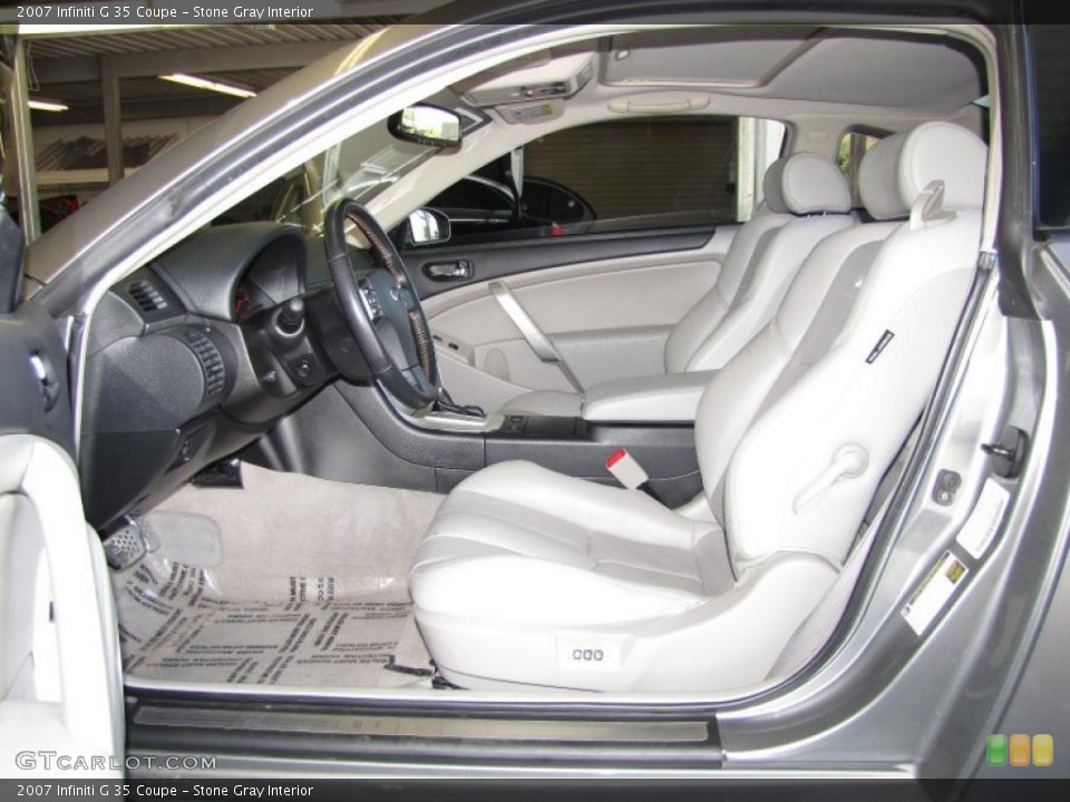 Stone Gray Interior Photo for the 2007 Infiniti G 35 Coupe #47469361