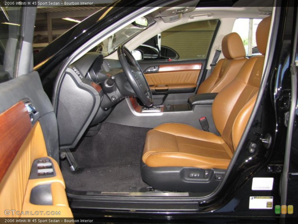 Bourbon Interior Photo for the 2006 Infiniti M 45 Sport Sedan #47469655