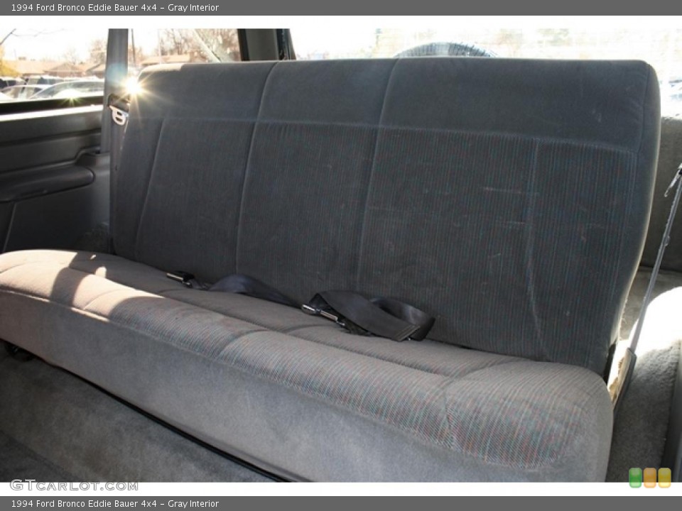 Gray Interior Photo for the 1994 Ford Bronco Eddie Bauer 4x4 #47470126