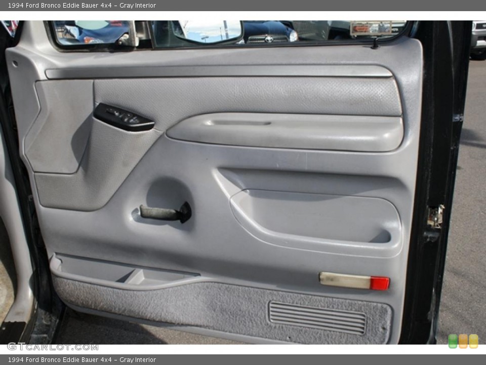 Gray Interior Door Panel for the 1994 Ford Bronco Eddie Bauer 4x4 #47470174