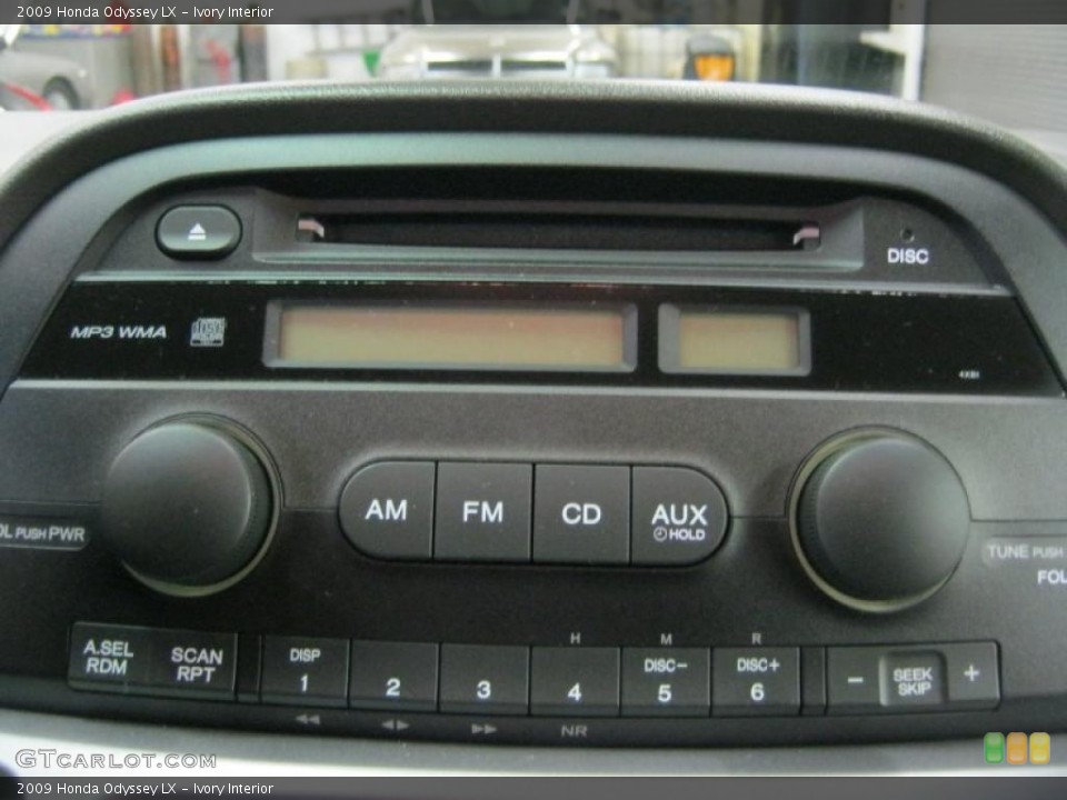 Ivory Interior Controls for the 2009 Honda Odyssey LX #47470801