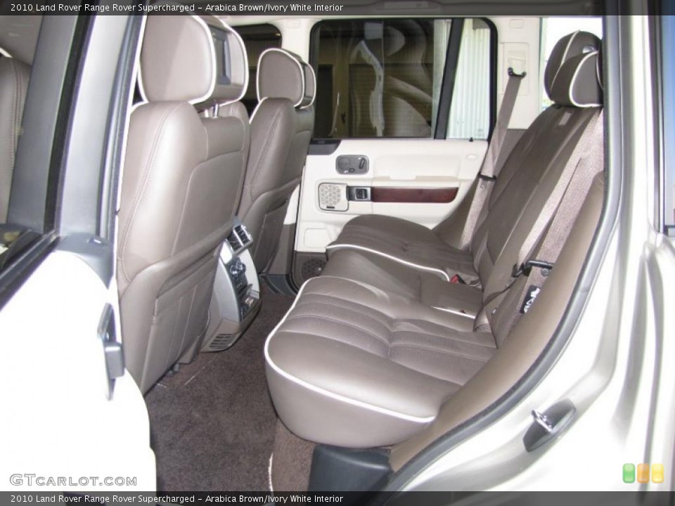 Arabica Brown/Ivory White Interior Photo for the 2010 Land Rover Range Rover Supercharged #47471407