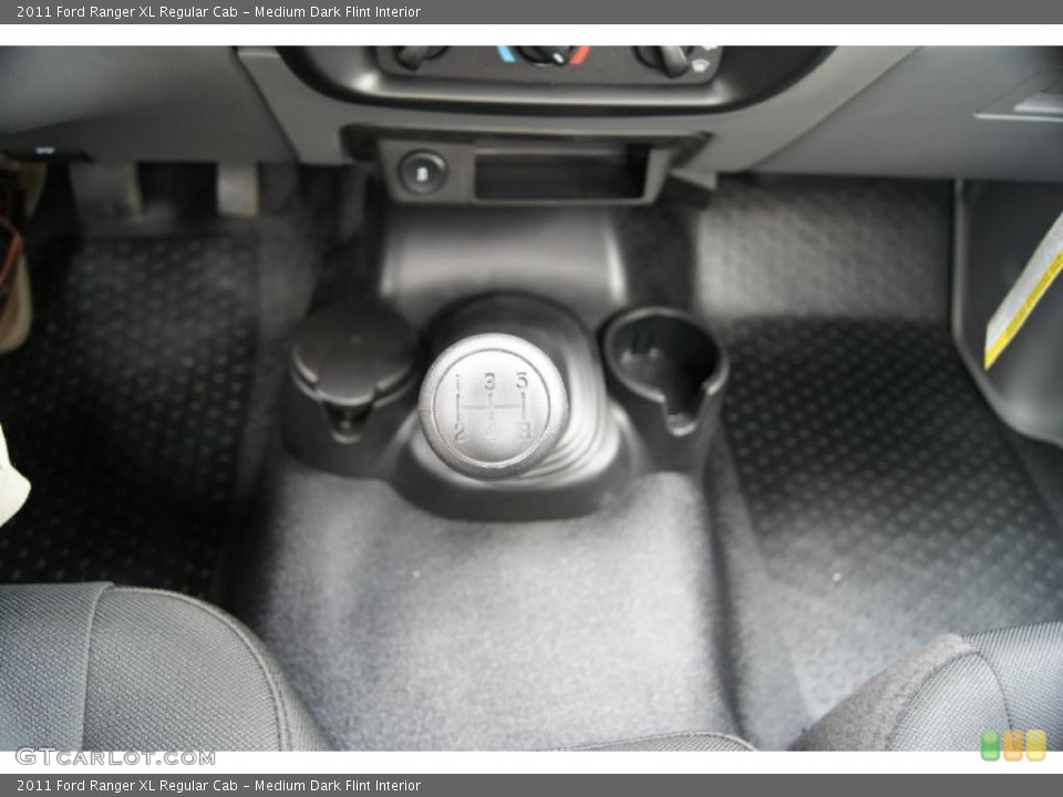 Medium Dark Flint Interior Transmission for the 2011 Ford Ranger XL Regular Cab #47472655