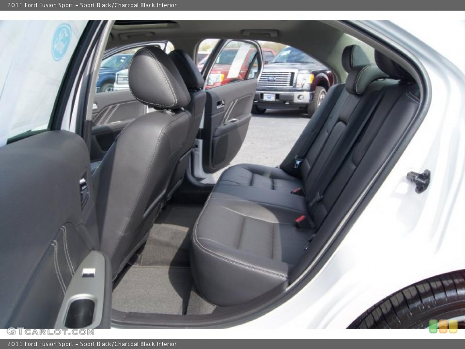 Sport Black/Charcoal Black Interior Photo for the 2011 Ford Fusion Sport #47472856