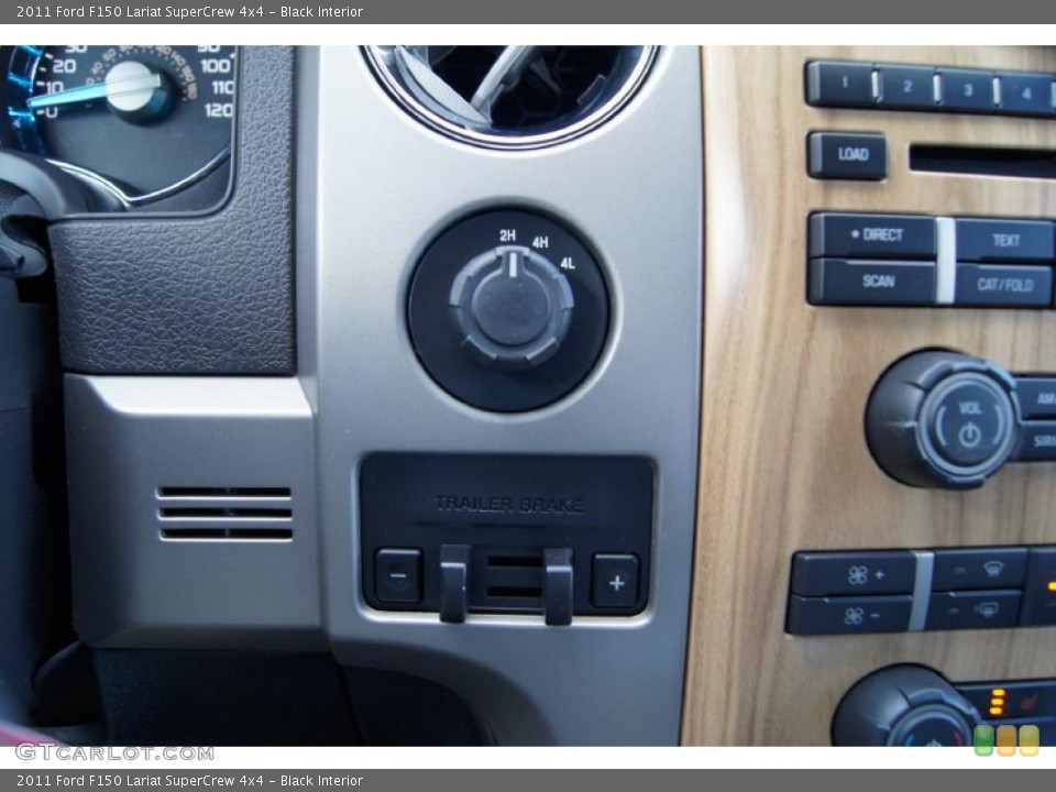 Black Interior Controls for the 2011 Ford F150 Lariat SuperCrew 4x4 #47474765