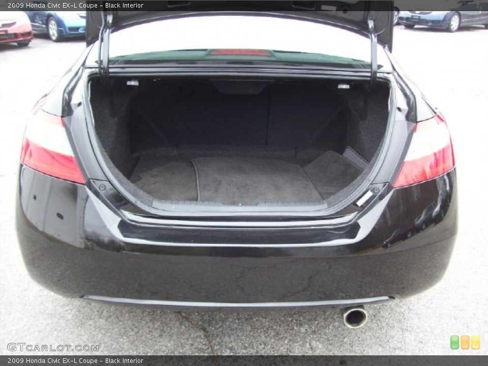 Black Interior Trunk for the 2009 Honda Civic EX-L Coupe #47474783