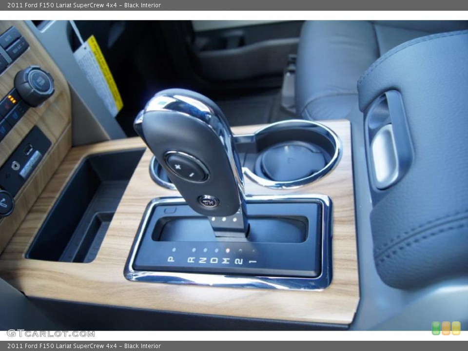 Black Interior Transmission for the 2011 Ford F150 Lariat SuperCrew 4x4 #47474825