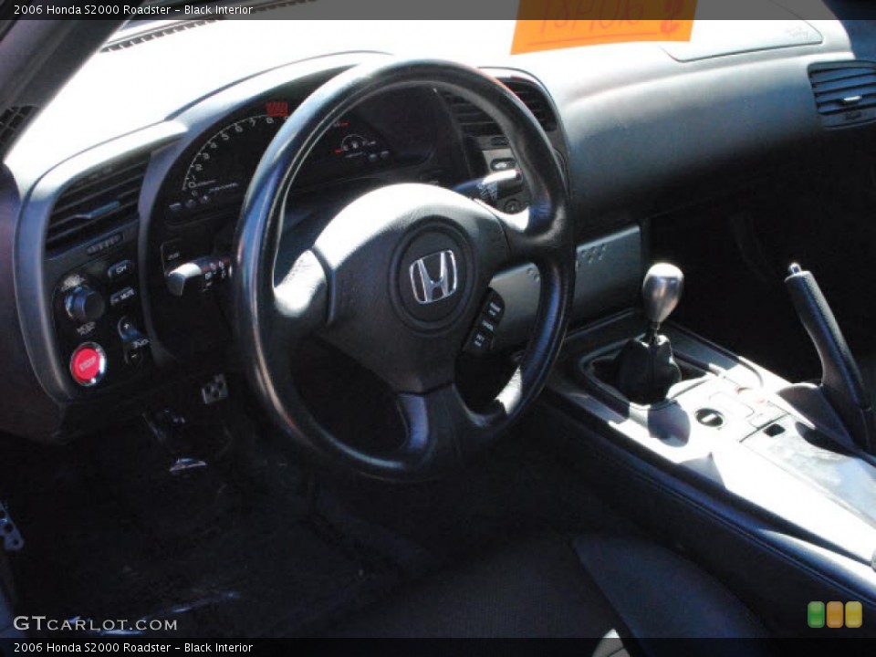 Black Interior Steering Wheel for the 2006 Honda S2000 Roadster #47478134