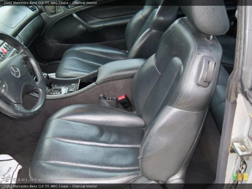 Charcoal Interior Photo for the 2002 Mercedes-Benz CLK 55 AMG Coupe #47479628