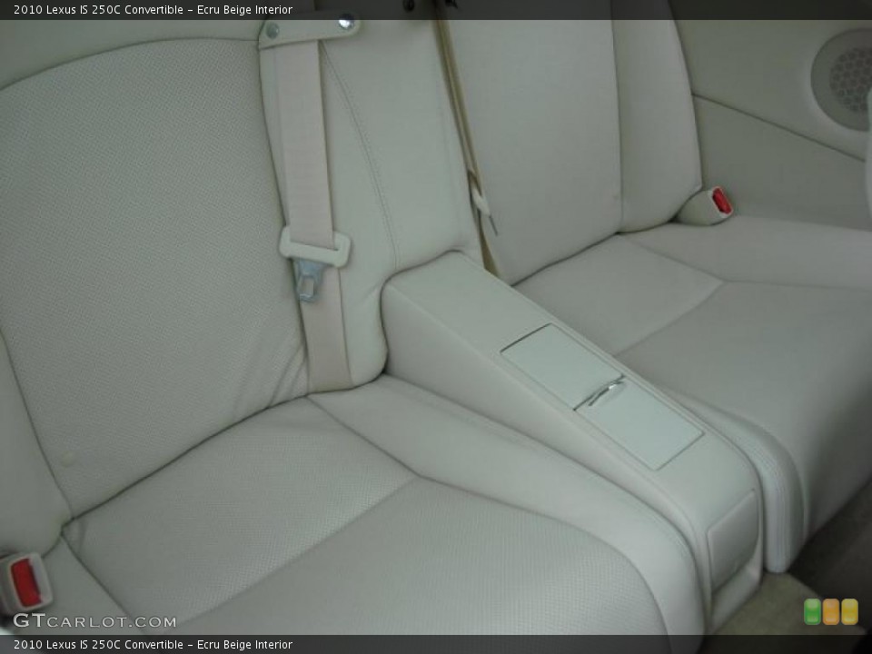 Ecru Beige Interior Photo for the 2010 Lexus IS 250C Convertible #47480618