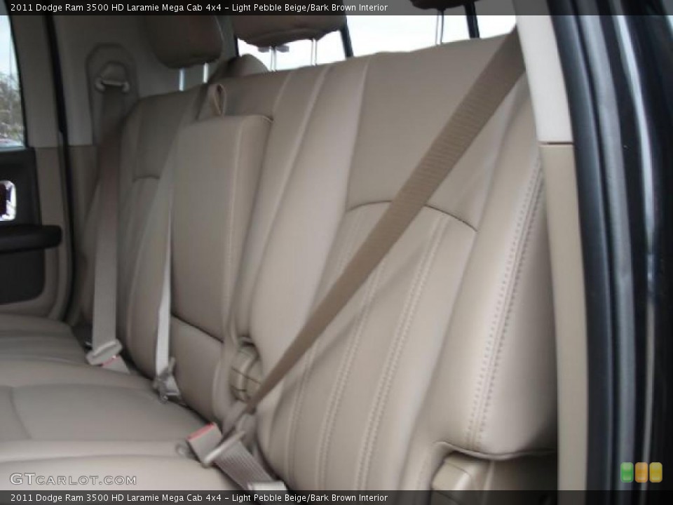 Light Pebble Beige/Bark Brown Interior Photo for the 2011 Dodge Ram 3500 HD Laramie Mega Cab 4x4 #47481468