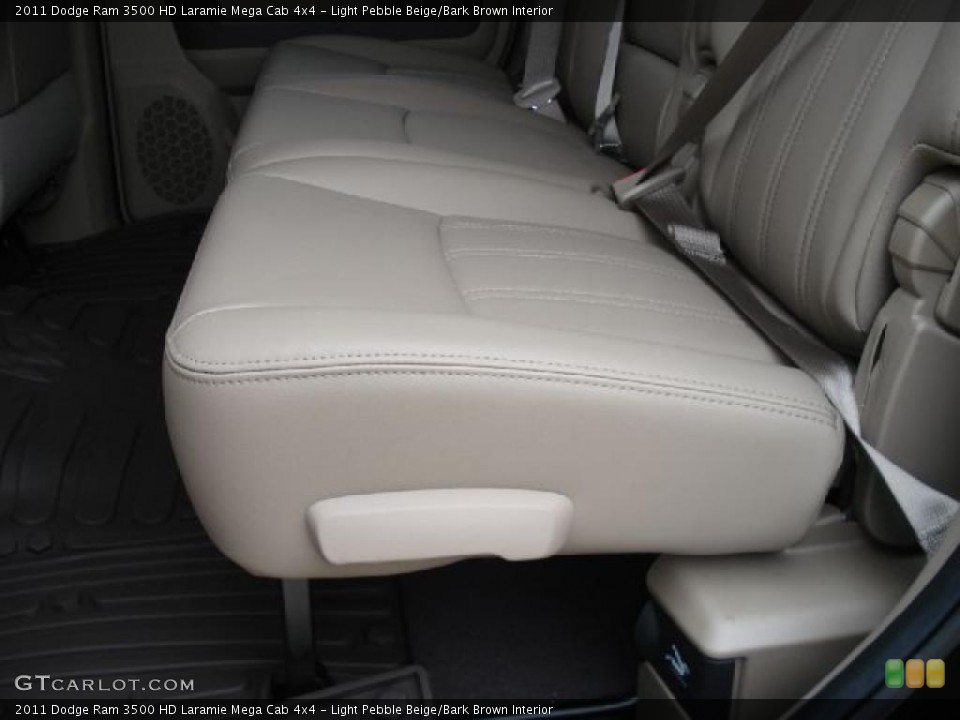 Light Pebble Beige/Bark Brown Interior Photo for the 2011 Dodge Ram 3500 HD Laramie Mega Cab 4x4 #47481482