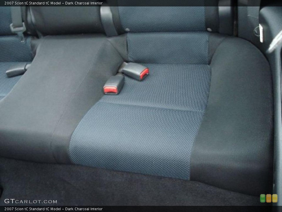 Dark Charcoal Interior Photo for the 2007 Scion tC  #47482748