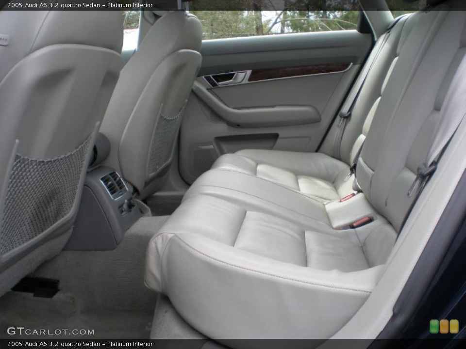 Platinum Interior Photo for the 2005 Audi A6 3.2 quattro Sedan #47485526
