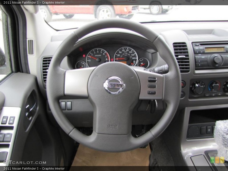 Graphite Interior Steering Wheel for the 2011 Nissan Pathfinder S #47486129