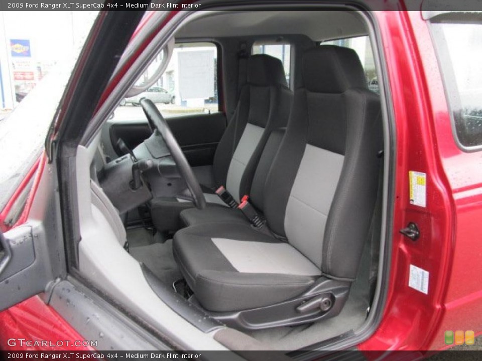 Medium Dark Flint Interior Photo for the 2009 Ford Ranger XLT SuperCab 4x4 #47488686