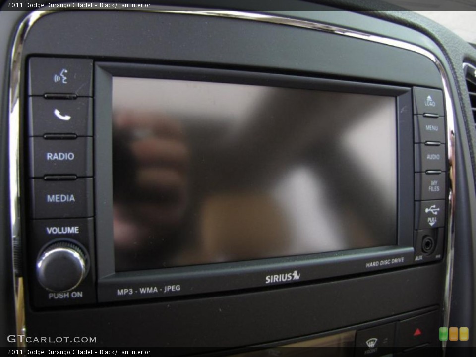 Black/Tan Interior Controls for the 2011 Dodge Durango Citadel #47489661