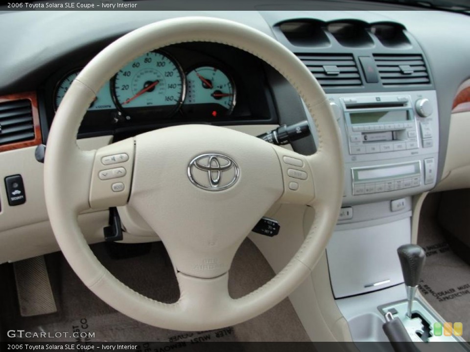 Ivory Interior Steering Wheel for the 2006 Toyota Solara SLE Coupe #47489994
