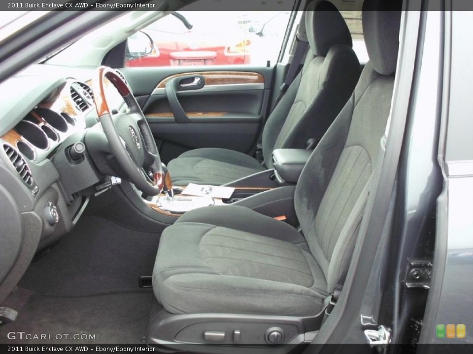 Ebony/Ebony Interior Photo for the 2011 Buick Enclave CX AWD #47490081