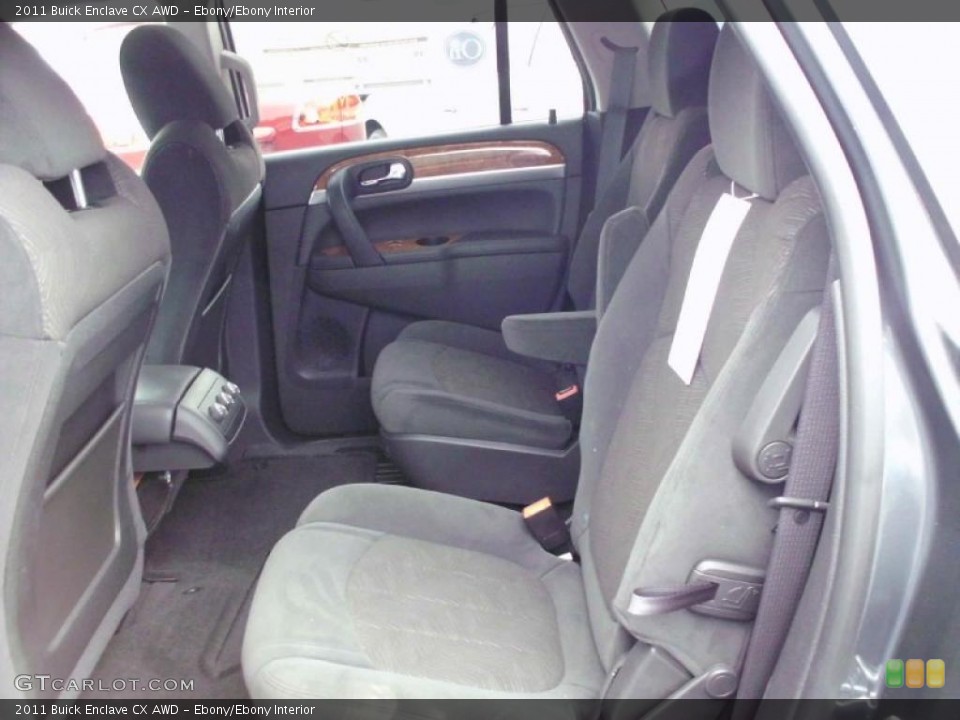 Ebony/Ebony Interior Photo for the 2011 Buick Enclave CX AWD #47490117