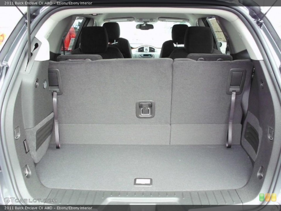 Ebony/Ebony Interior Trunk for the 2011 Buick Enclave CX AWD #47490141