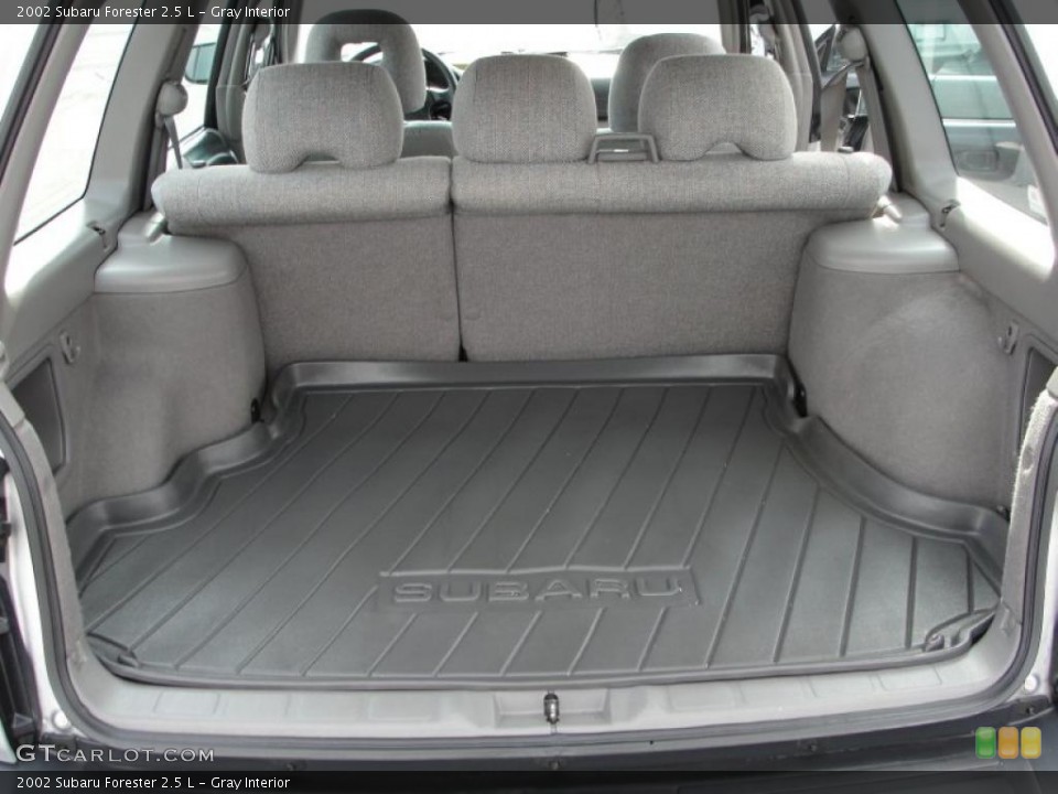 Gray Interior Trunk for the 2002 Subaru Forester 2.5 L #47490228