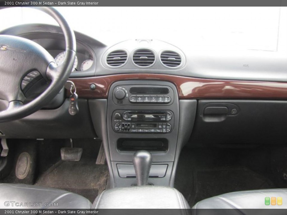 Dark Slate Gray Interior Dashboard for the 2001 Chrysler 300 M Sedan #47490552