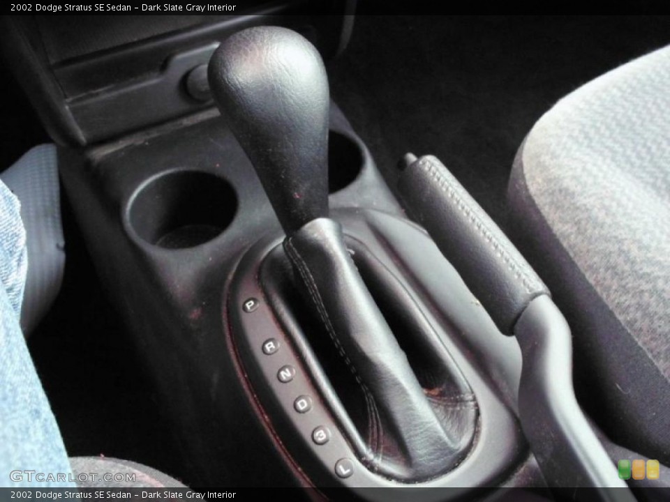 Dark Slate Gray Interior Transmission for the 2002 Dodge Stratus SE Sedan #47490933