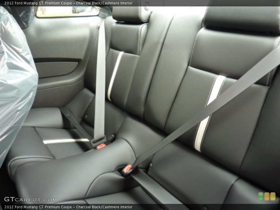 Charcoal Black/Cashmere Interior Photo for the 2012 Ford Mustang GT Premium Coupe #47491032