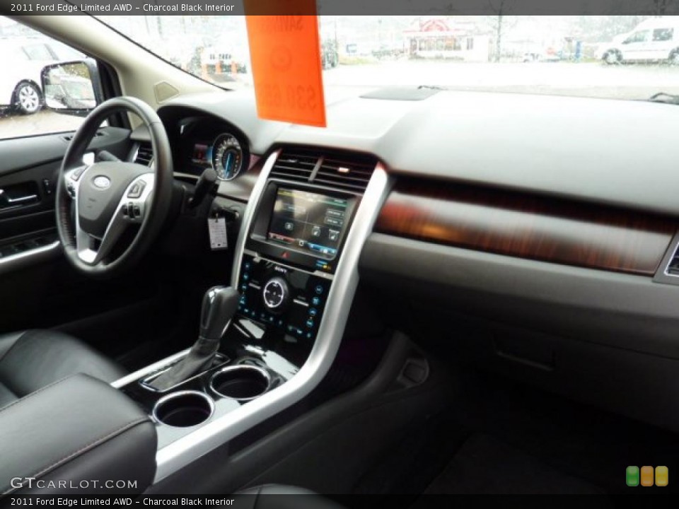 Charcoal Black Interior Dashboard for the 2011 Ford Edge Limited AWD #47494947