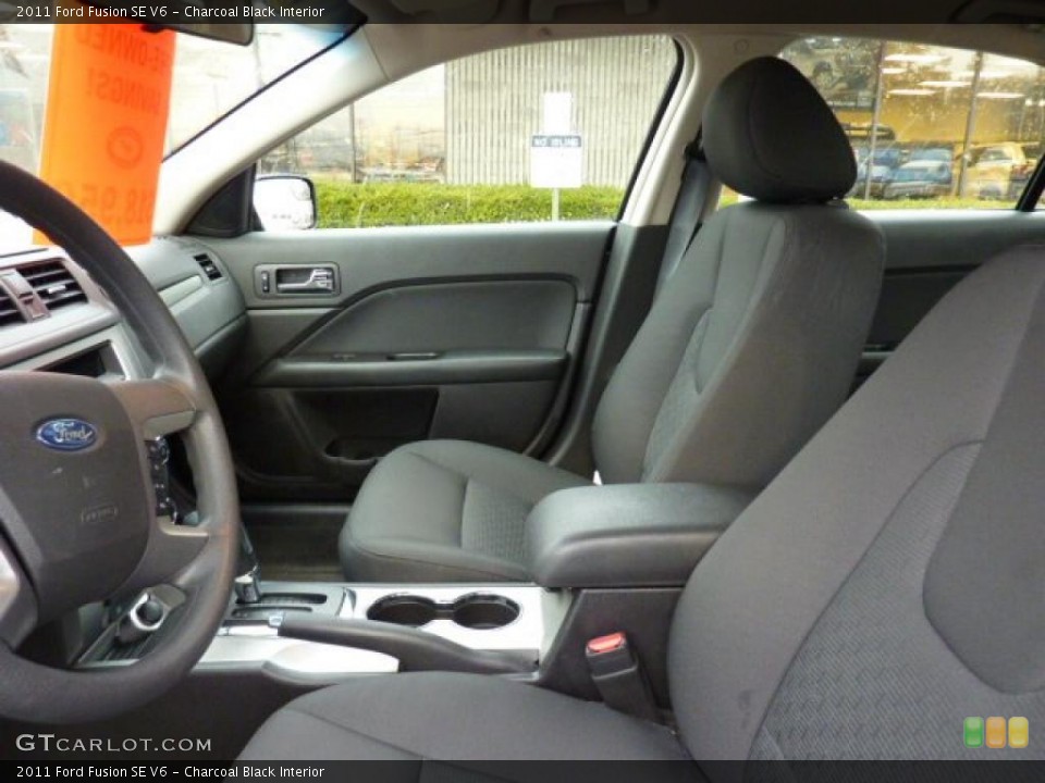 Charcoal Black Interior Photo for the 2011 Ford Fusion SE V6 #47495070