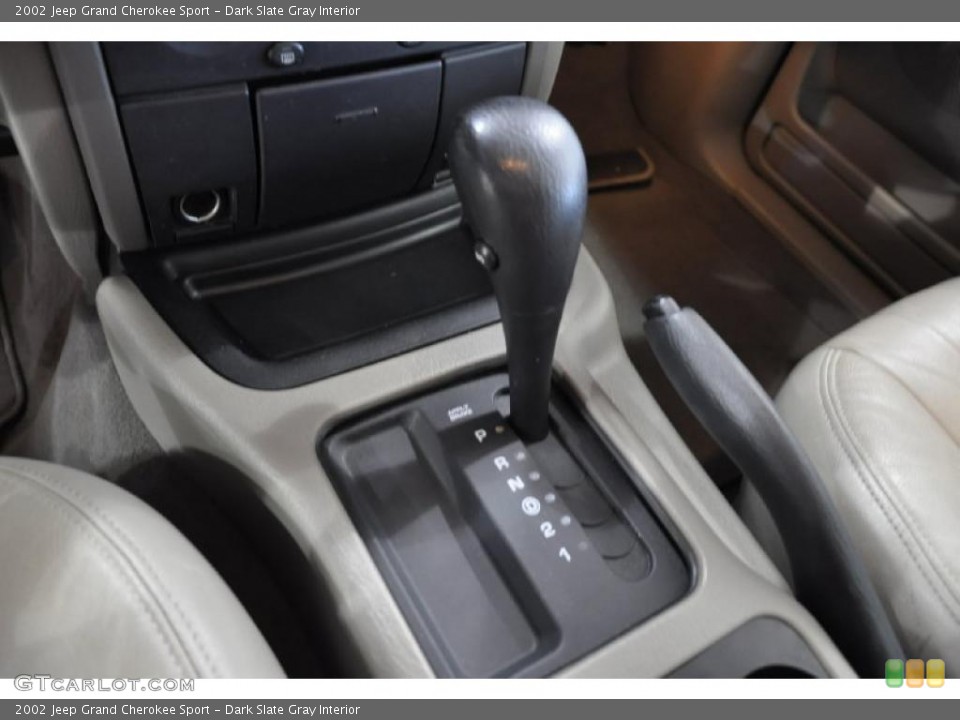 Dark Slate Gray Interior Transmission for the 2002 Jeep Grand Cherokee Sport #47495685